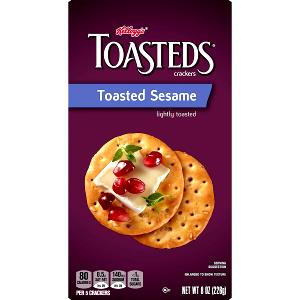 5 crackers (16 g) Toasteds Sesame Crackers
