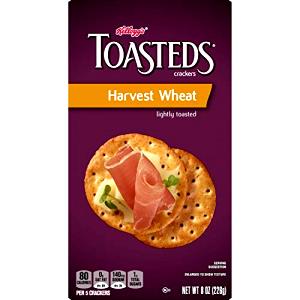 5 crackers (16 g) Toasteds Wheat Crackers