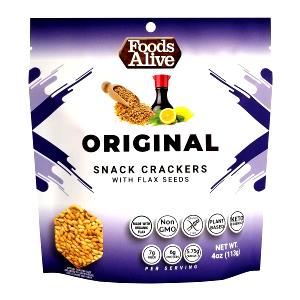 5 crackers (28 g) Original Golden Flax Crackers