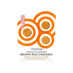 5 crackers (29 g) Sesame Brown Rice Crackers