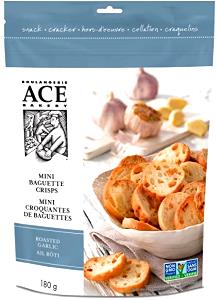 5 crackers (30 g) Garlic Crisp Crackers