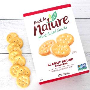 5 Crackers Classic Rounds Baked Cracker