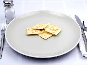 5 Crackers Nonfat Saltine Cracker