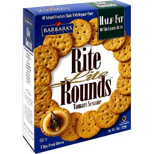 5 Crackers Rite Lite Rounds Cracker, Tamari Sesame