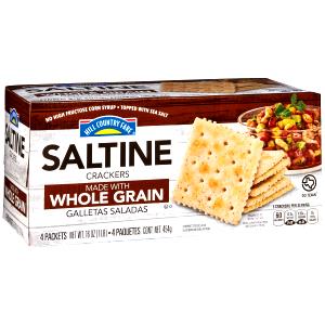 5 Crackers Saltine Cracker, Wheat