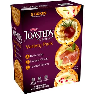 5 Crackers Toasteds, Wheat Cracker