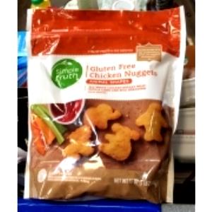 5 nuggets (85 g) Gluten Free Chicken Nuggets Animal Shapes