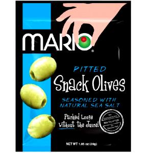 5 olives (15 g) Pitted Snack Olives Seasoned with Natural Sea Salt