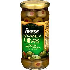5 olives Stuffed Manzanilla Olives