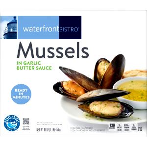 5 oz (140 g) Mussels in Garlic Butter Sauce