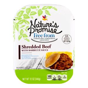 5 oz (140 g) Shredded Beef in BBQ Sauce