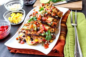 5 oz (140 g) Zesty Southwestern Style Stuffed Chicken Breast