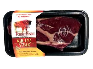 5 oz (142 g) Bison Ribeye Steak