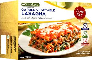 5 Oz Garden Vegetable Lasagna, Lowfat