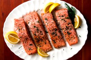 5 Oz Poached Salmon
