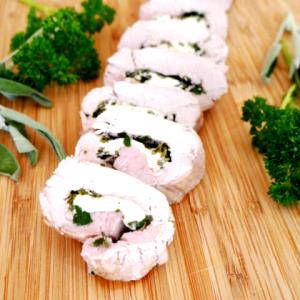 5 Oz Pork Tenderloin With Herb Stuffing