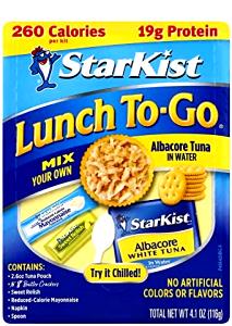 5 Oz Tuna Salad Kit, Albacore, Single!
