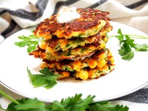 5 Oz Zucchini & Corn Cakes