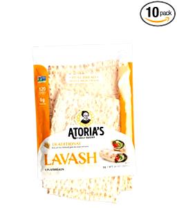 5 pieces (1 oz) Lavash Flatbread Chips