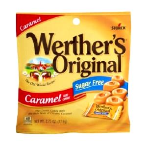 5 pieces (16 g) Sugar Free Caramel Hard Candies