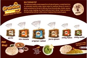 5 pieces (26.6 g) Multigrain Pop Snack