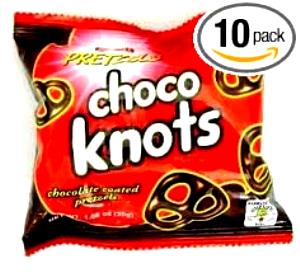 5 pieces (28 g) Chocolate Covered Pretzels