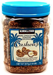 5 pieces (30 g) Dark Chocolate Toasted Coconut Cashews