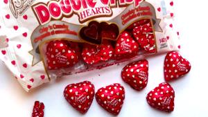 5 pieces (40 g) Double Crisp Hearts