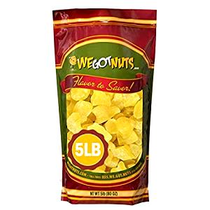 5 pieces (40 g) Dried Tropical Pineapple