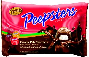 5 pieces (40 g) Milk Chocolate with Marshmallow Flavored Creme Peepsters