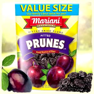 5 pieces (40 g) Pitted Prunes