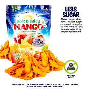 5 pieces (40 g) Sweetened Dried Mango Strips