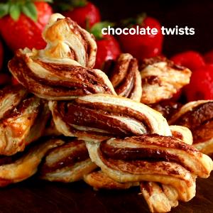 5 pieces (43 g) Chocolate Twists