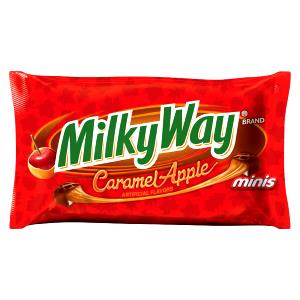 5 pieces (43 g) Milky Way Carmel Apple Minis