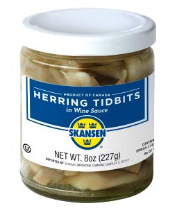 5 pieces (56 g) Herring in Wine Sauce