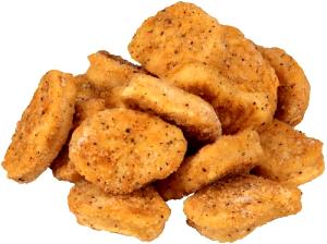5 pieces (89 g) Whole Grain Breaded White Meat Chicken Nugget Shaped Patties