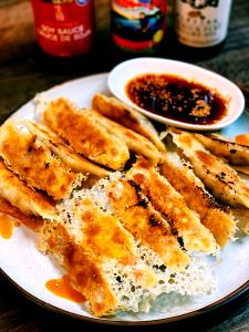 5 pieces Crispy Potstickers Meat & Vegetables