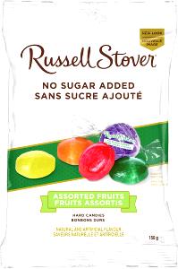5 Pieces Hard Candy, Assod Fruit, Sugar Free
