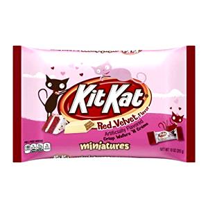 5 pieces Kit Kat Red Velvet Miniatures