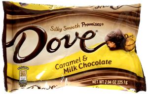 5 Pieces Milk Chocolate Bar, Silky Smooth, Caramel