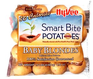 5 potatoes (110 g) Smart Bite Potatoes