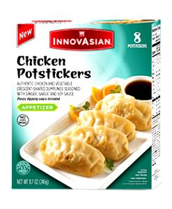 5 potstickers Chicken & Vegetable Potstickers
