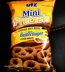 5 pretzels (28 g) Mini Pretzels Butterfinger