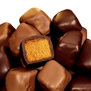 5 puffs (80 g) Chocolate Dipped Puffs
