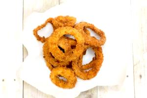 5 rings (80 g) Crispy Onion Rings with Panko Breading & Sea Salt