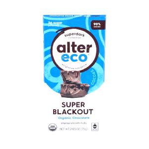 5 sections (40 g) Deep Dark Blackout Organic Chocolate