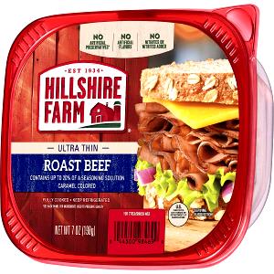 5 slices (2 oz) Deli Thin Sliced Roast Beef