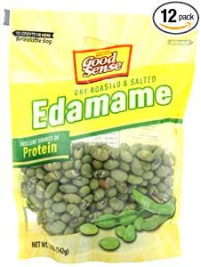5 slices (57 g) Dry Roasted Edamame Salted