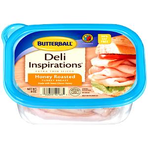 5 slices (57 g) Rotisserie Seasoned Turkey Breast