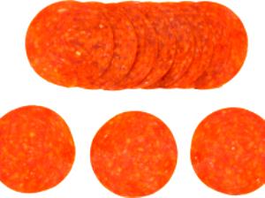 5 slices Sandwich Style Pepperoni